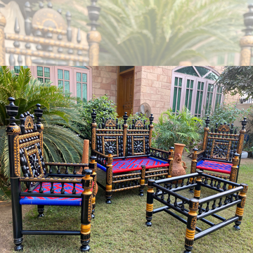 Drawing Room Chair Set Original Punjabi Cultural