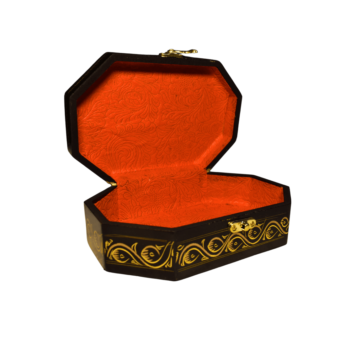 Hand Crafted Jewellery with Lacquer Art Hexagonal