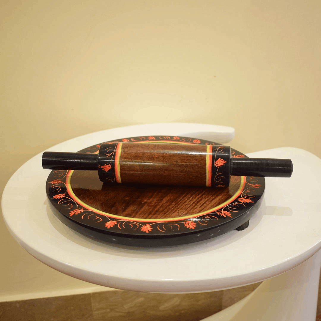 Roti Roller With Lacquer Art Work BR-01 