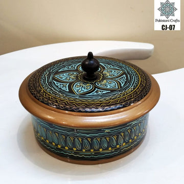 Wooden Candy Jar CJ-07