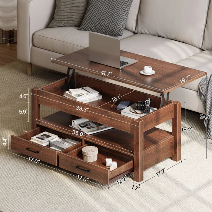 Trending Coffee Table with Storage, Lift Top Coffee Table for Living Room