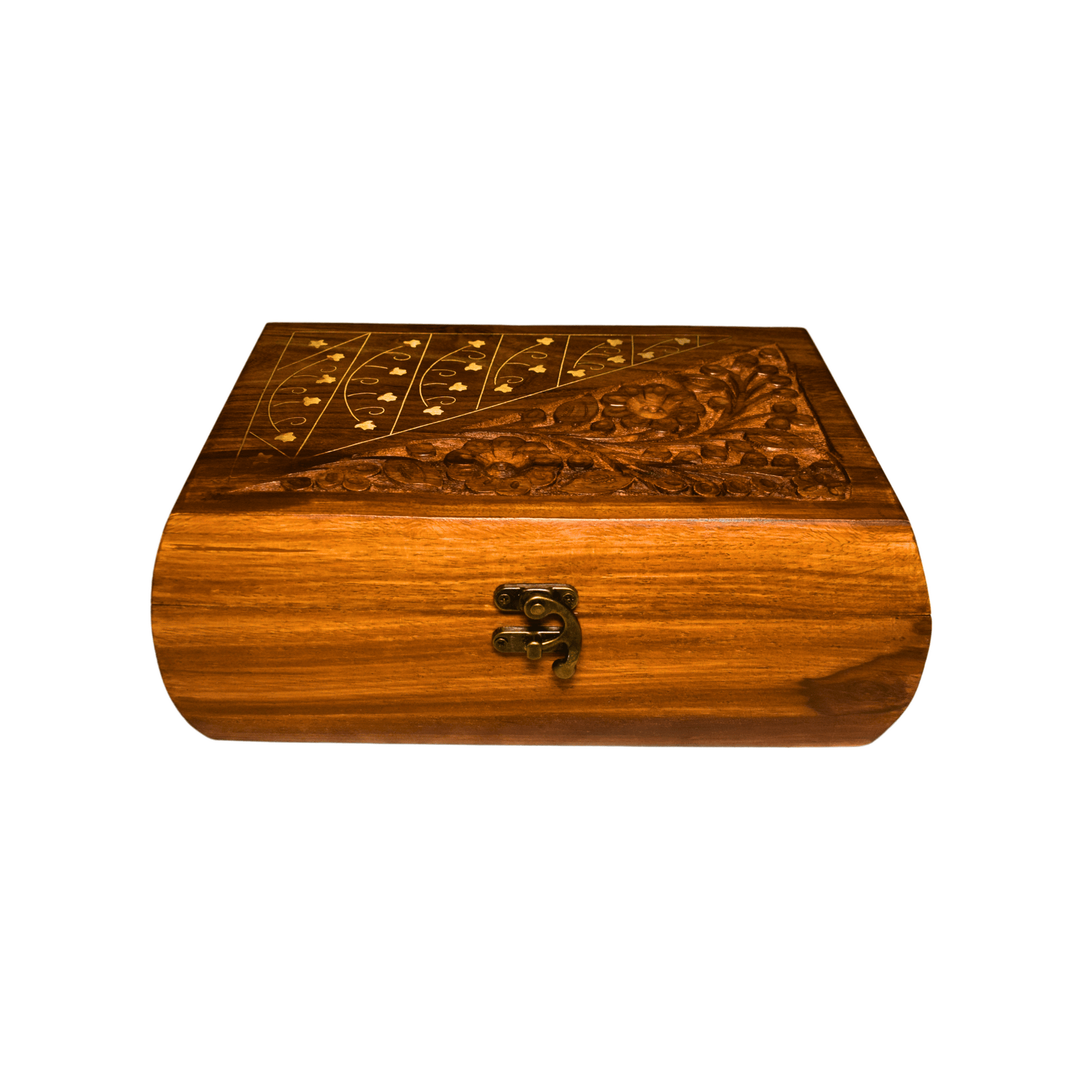 Hand Crafted Jewellery with Carving and Brass Work