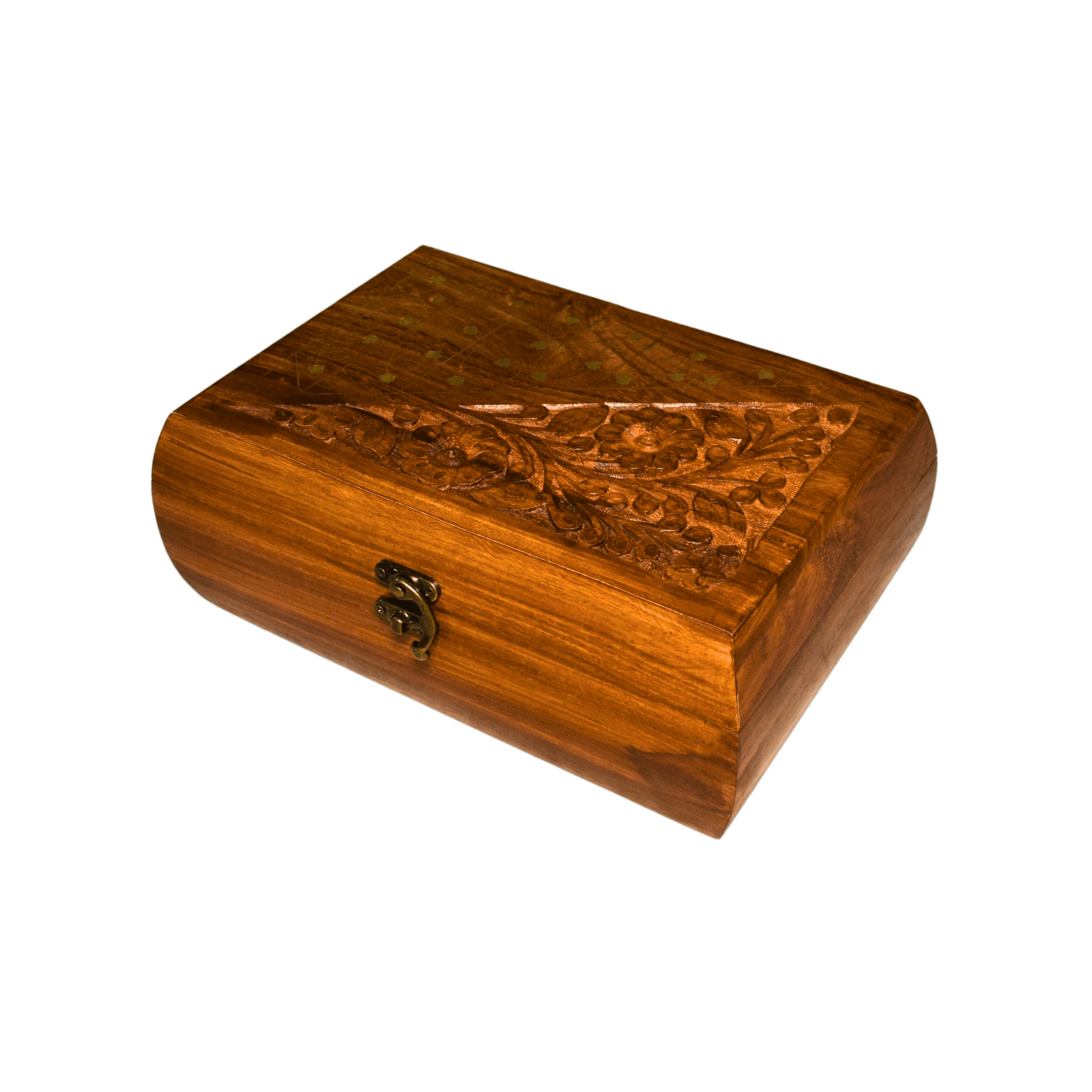 Hand Crafted Jewellery with Carving and Brass Work