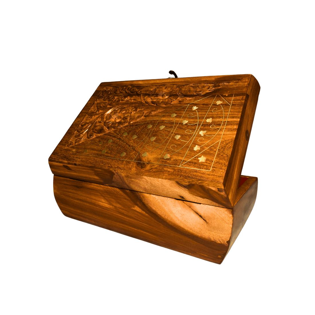 Hand Crafted Jewellery with Carving and Brass Work