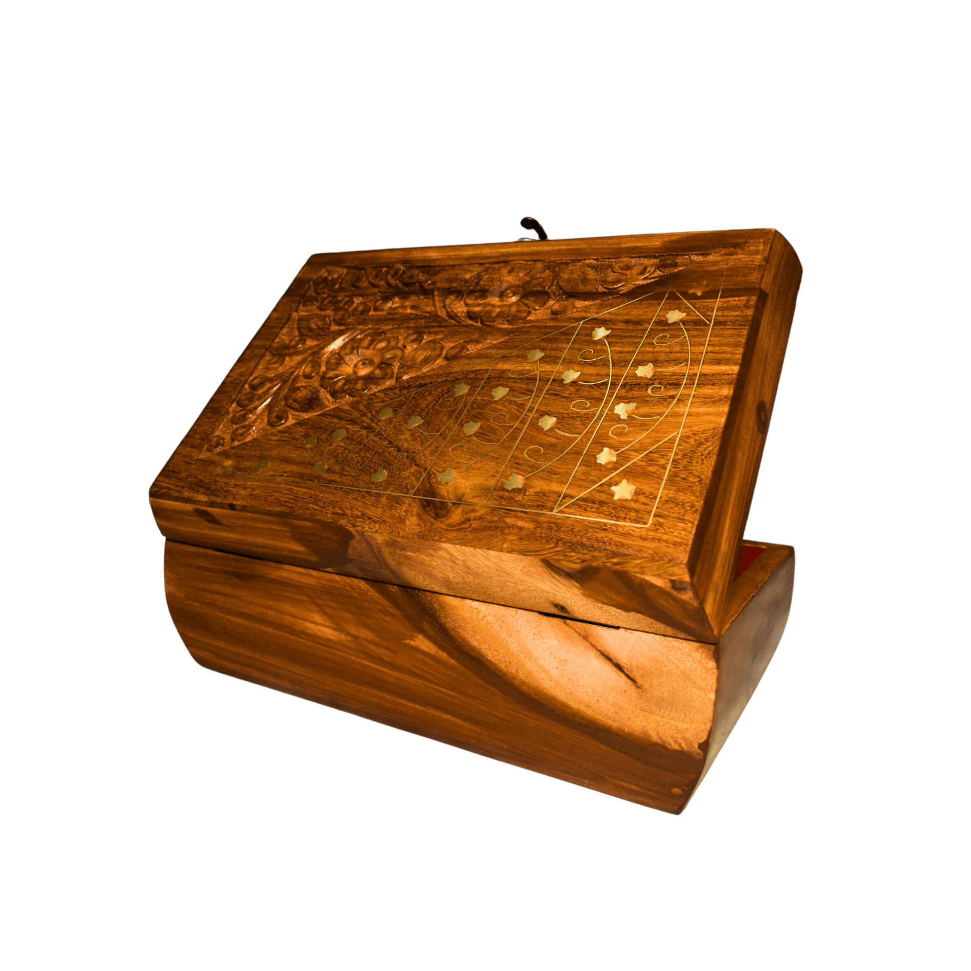 Hand Crafted Jewellery with Carving and Brass Work