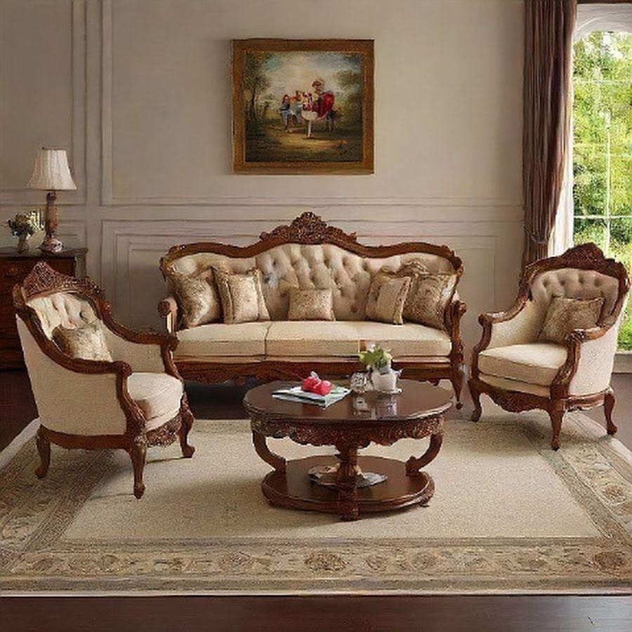 Regal Heritage 5-Seater Sofa Set