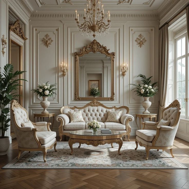 Royal Victorian 5-Seater Sofa Set