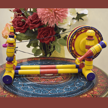 Punjabi Cultural Charkha – Handcrafted Souvenir Decoration Piece
