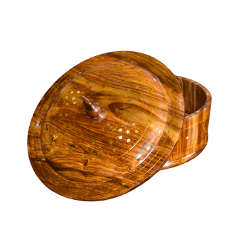 Hot Pot Hand Carved / Brass Work H.D