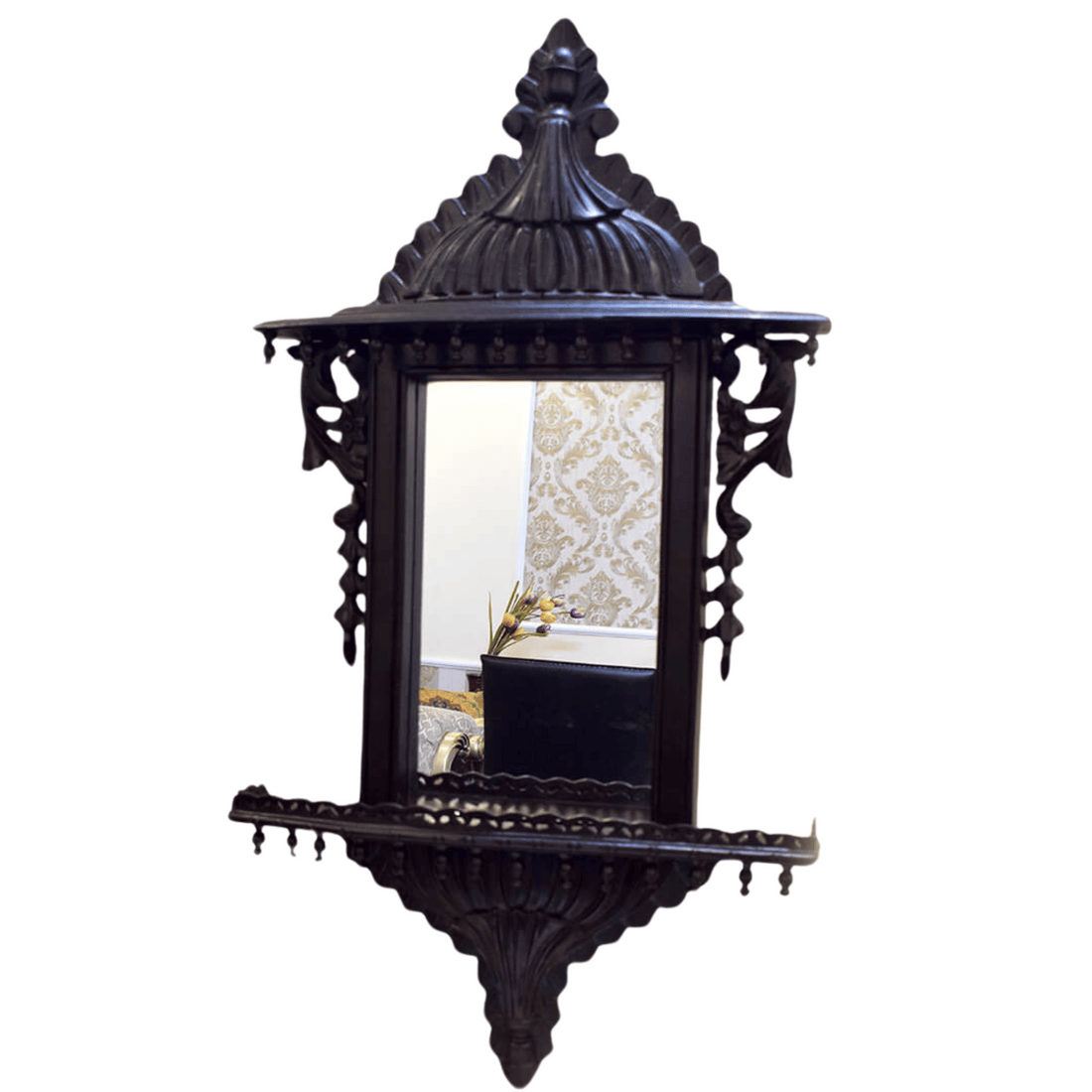 Wooden Mirror Frame Jharoka