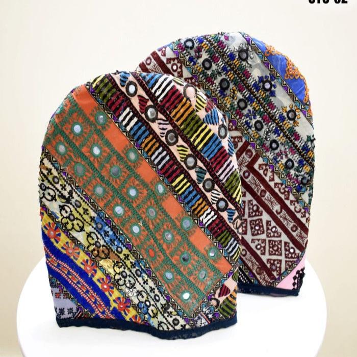 Sindhi Hand Crafted Embroidery Tea Cozy Pair CTC-02 - Trendy Pakistan