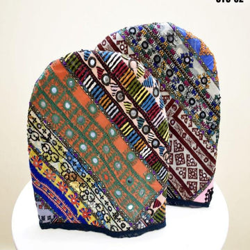 Sindhi Hand Crafted Embroidery Tea Cozy Pair CTC-02 - Trendy Pakistan