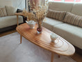 Oval shape Coffee table