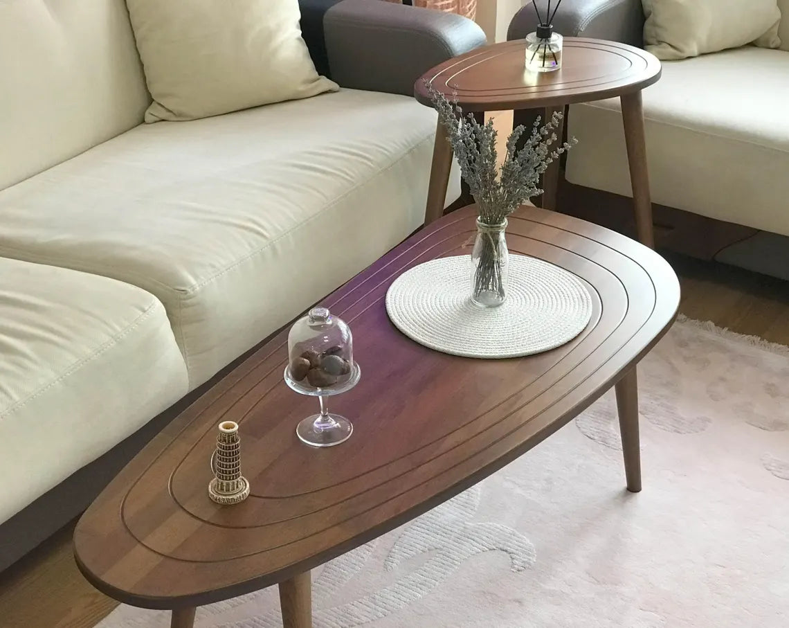 Oval shape Coffee table