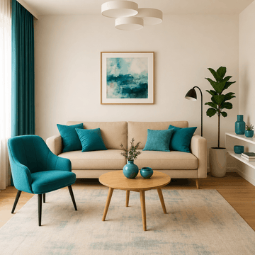 Modern Sofa, Coffee Chair & Table Set