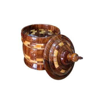 Perfect Handmade Wooden Multi Purpose Storage Jar | Home Decor