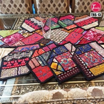 Best Quality Sindhi Hand Embroidery Runner Set 