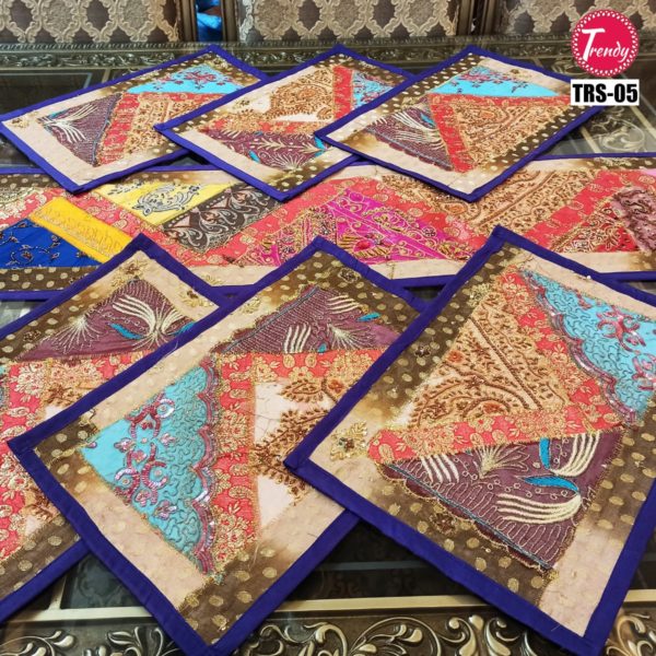 Sindhi Hand Embroidery Runner Set for Table 