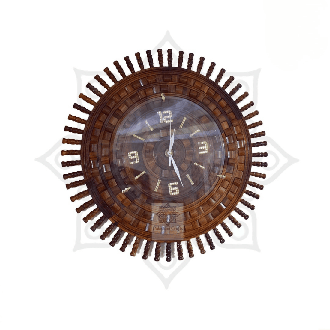 Handmade Wooden Wall Clock 