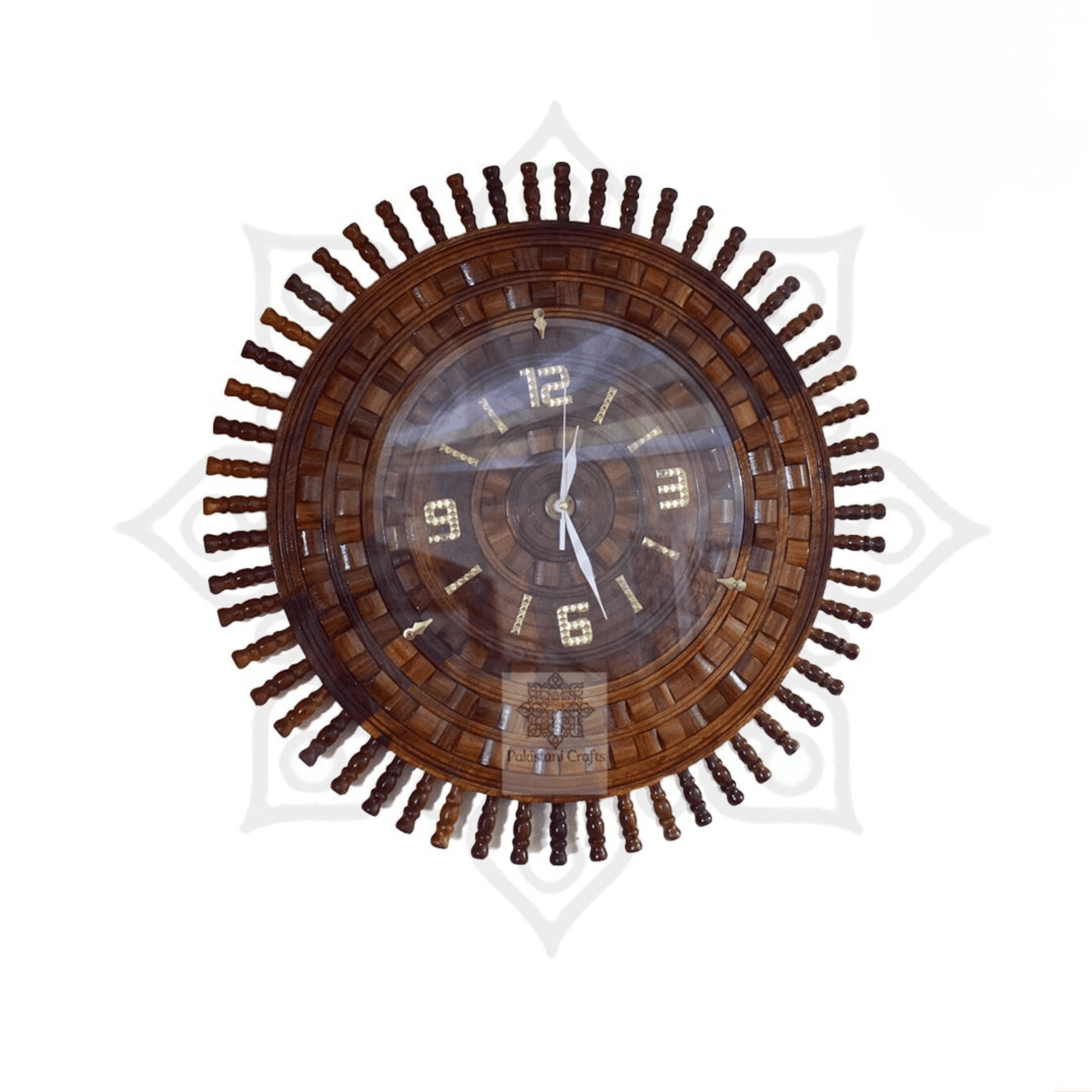Handmade Wooden Wall Clock 